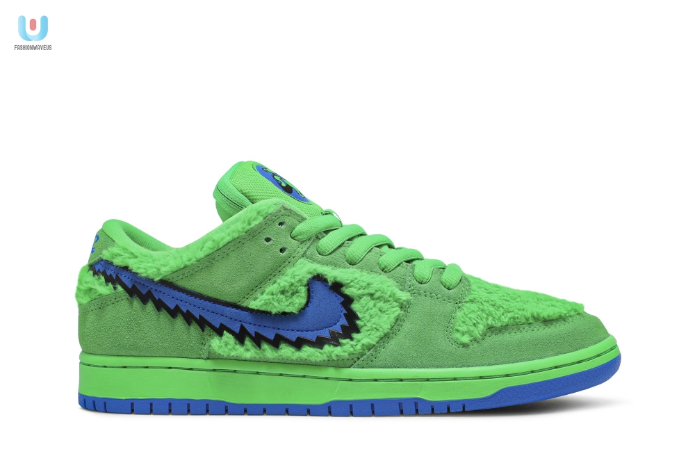 Grateful Dead X Dunk Low Sb Green Bear  Tgv