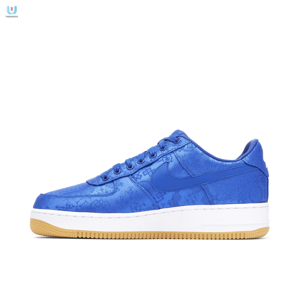 Air Force 1 X Clot Blue Silk  Tgv