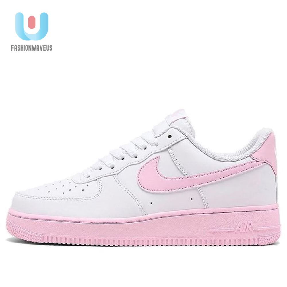 Nike Air Force 1 07 Low White Pink Midsole  Tgv