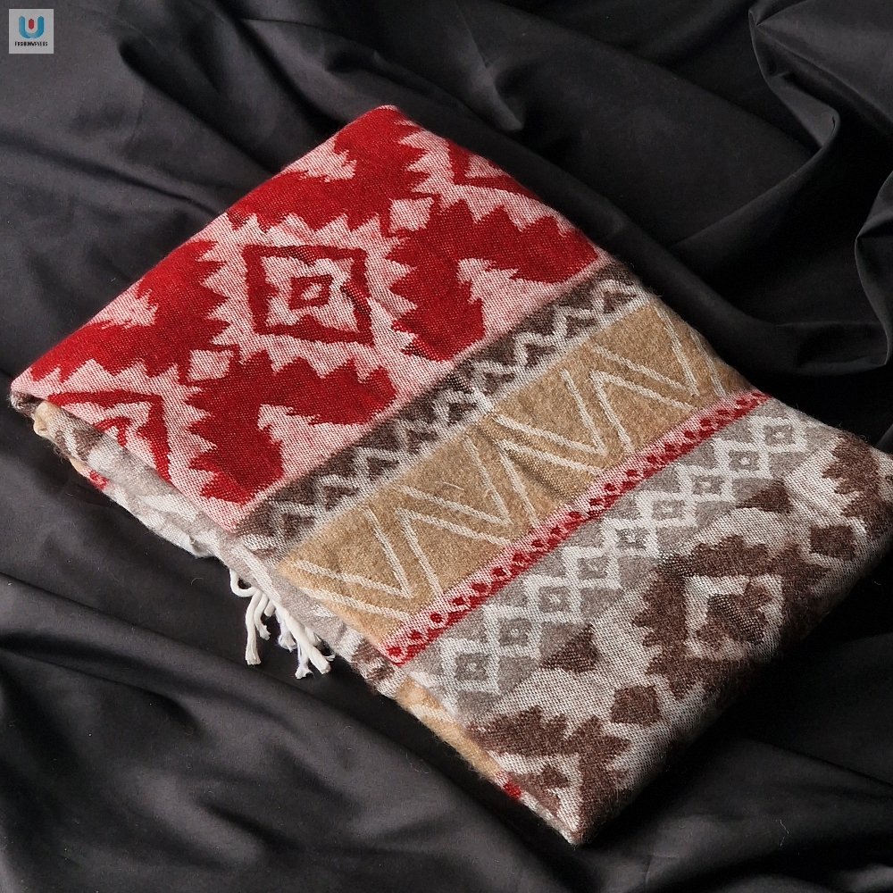 Tibet Shawl Himalayan Blanket Scarf Red Tgv fashionwaveus 1