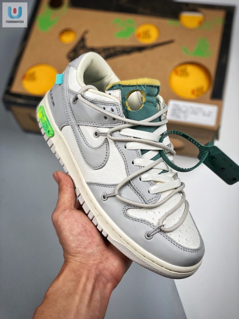 Offwhite X Nike Dunk Low 42 Of 50 Grey Sail Tgv fashionwaveus 1 8