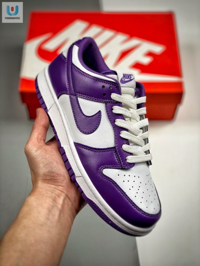 Nike Dunk Low Whitecourt Purple Tgv fashionwaveus 1