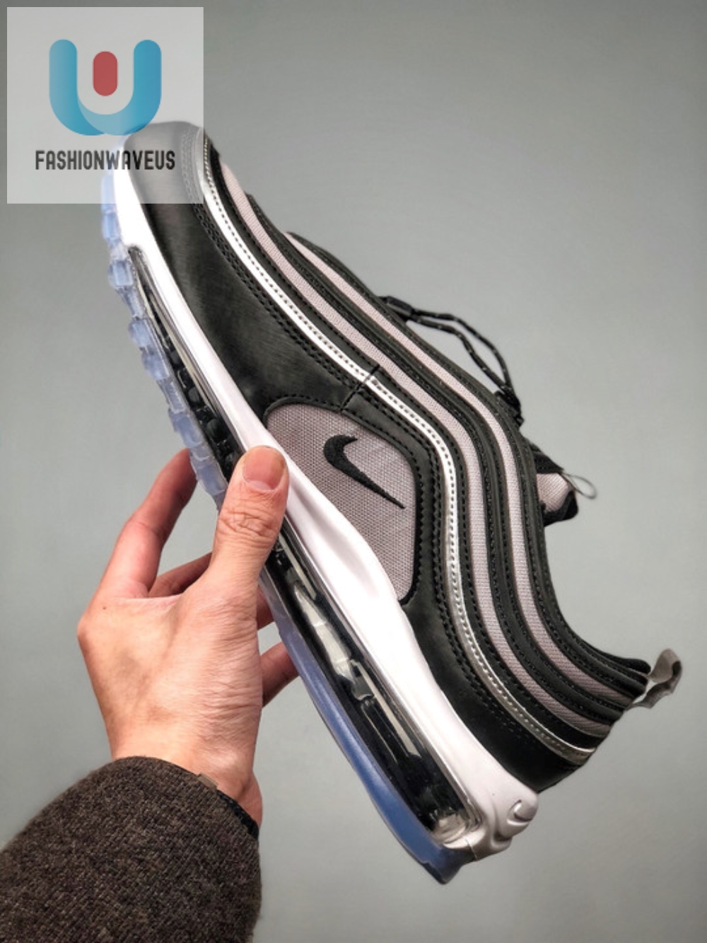 Nike Air Max 97 Rft Black Grey With Icy Soles  Tgv