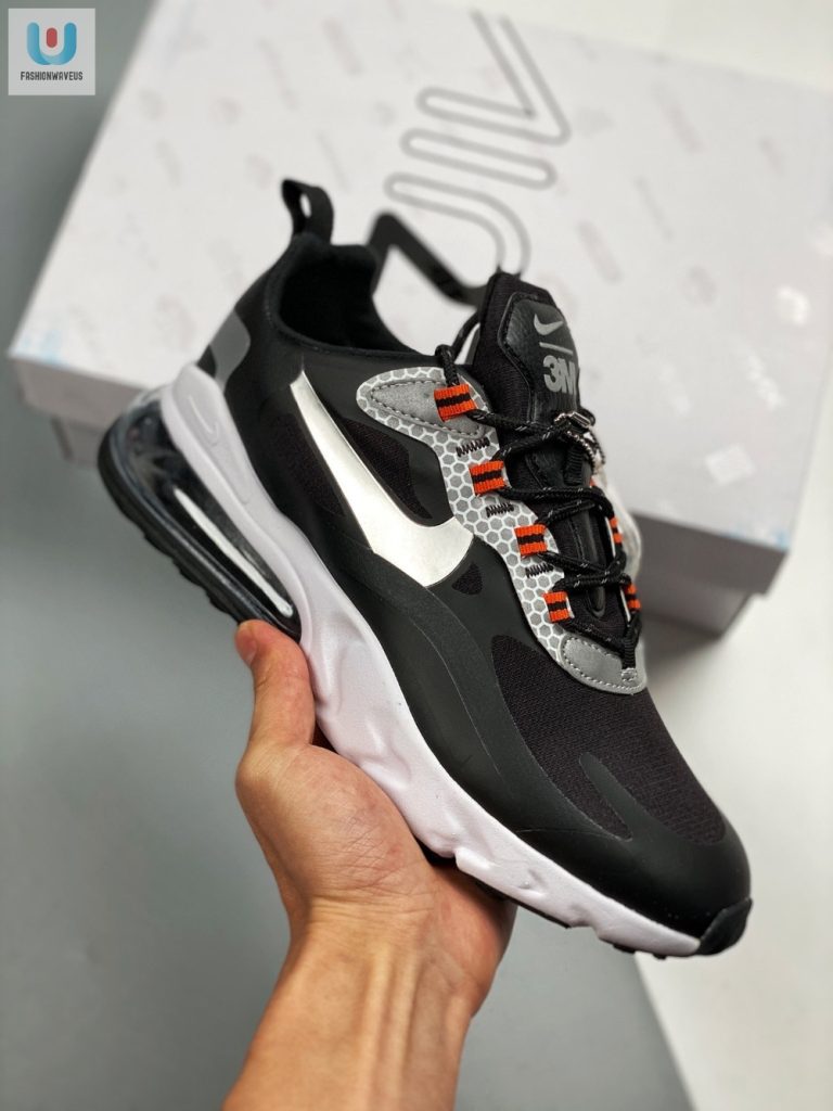 Nike Air Max 270 React Black Silver Ct1834001 Tgv fashionwaveus 1