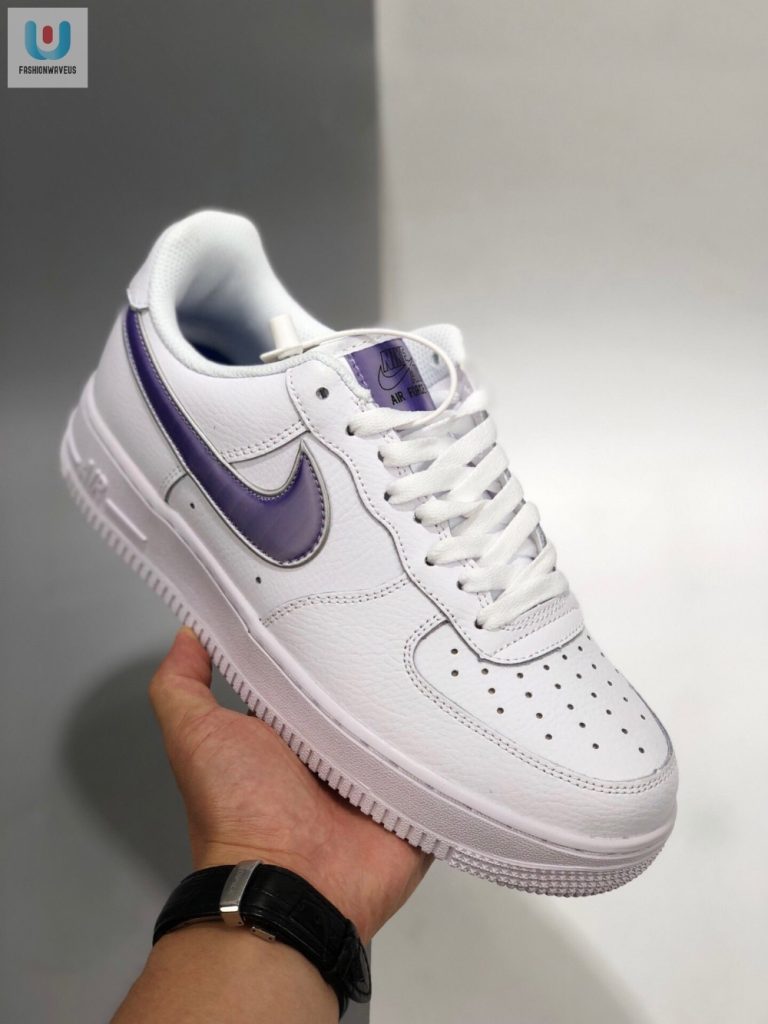 Nike Air Force 1 Low Whitepurple fashionwaveus 1