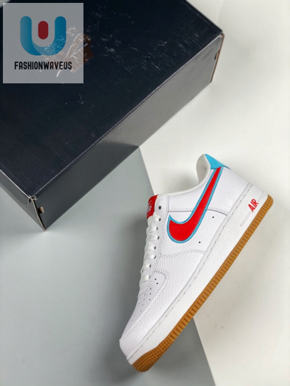Nike Air Force 1 Low Whitechile Redglacier Ice 