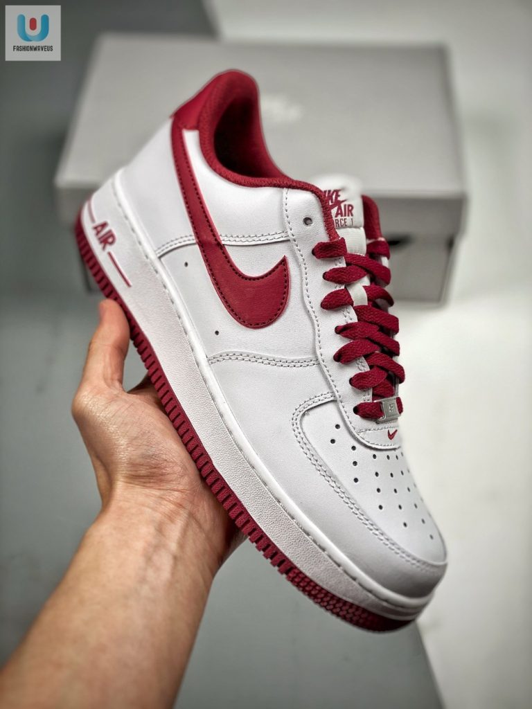 Nike Air Force 1 Low White Red fashionwaveus 1