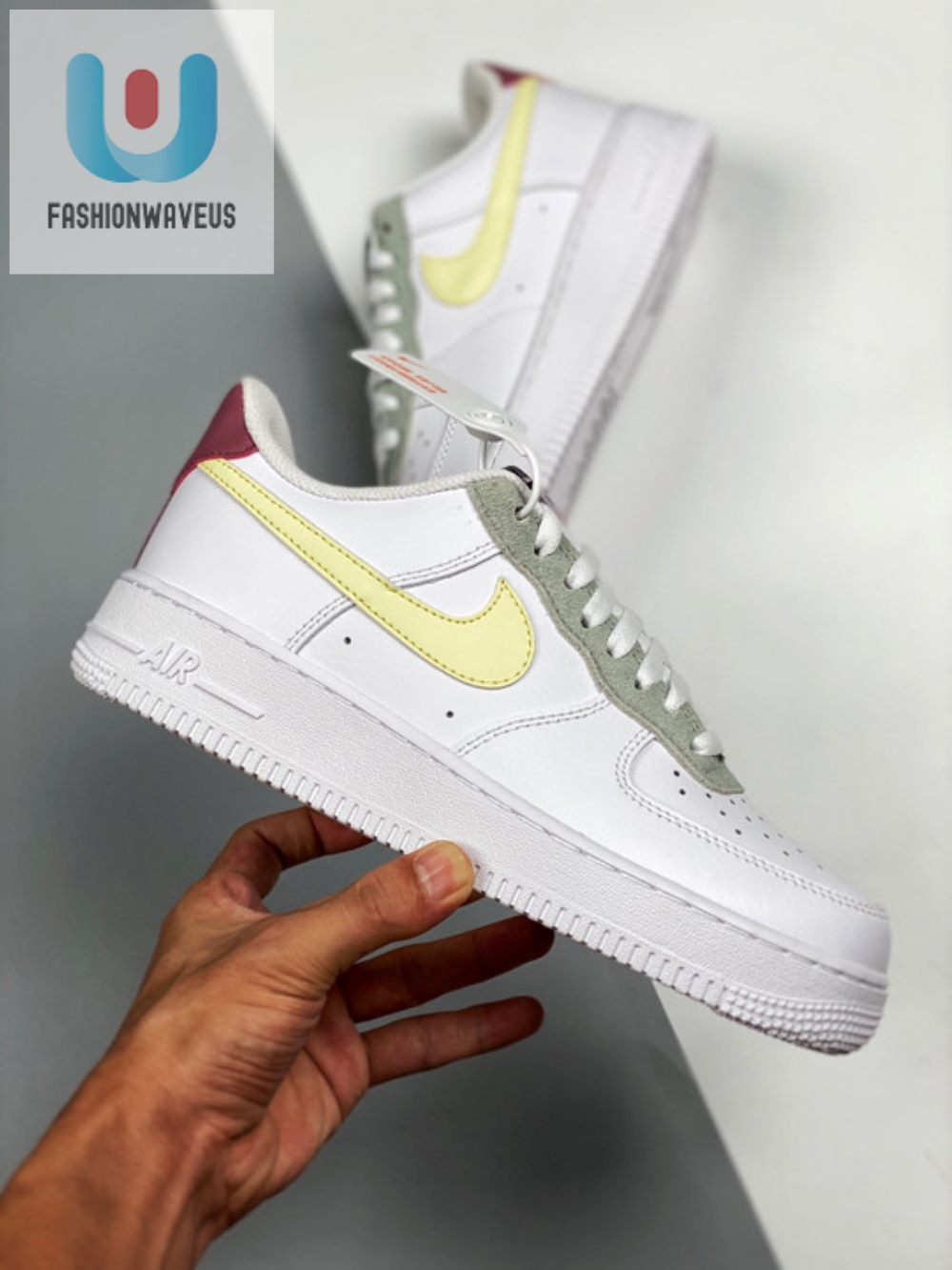 Nike Air Force 1 Low White Pink Dn4930100 