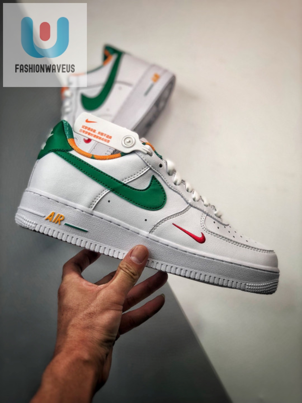 Nike Air Force 1 Low White Green 