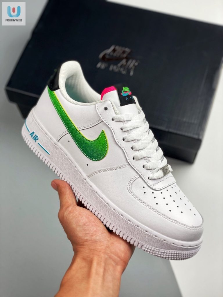 Nike Air Force 1 Low White Green Pink Dj5148100 fashionwaveus 1