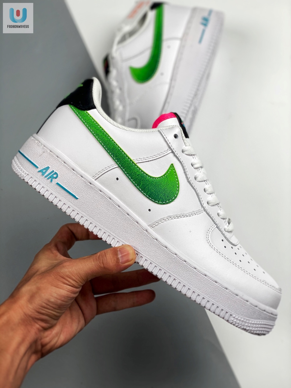 Nike Air Force 1 Low White Green Pink Dj5148100 