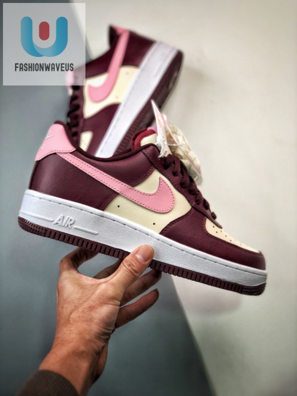 Nike Air Force 1 Low Valentines Day Maroon Fd9925161 