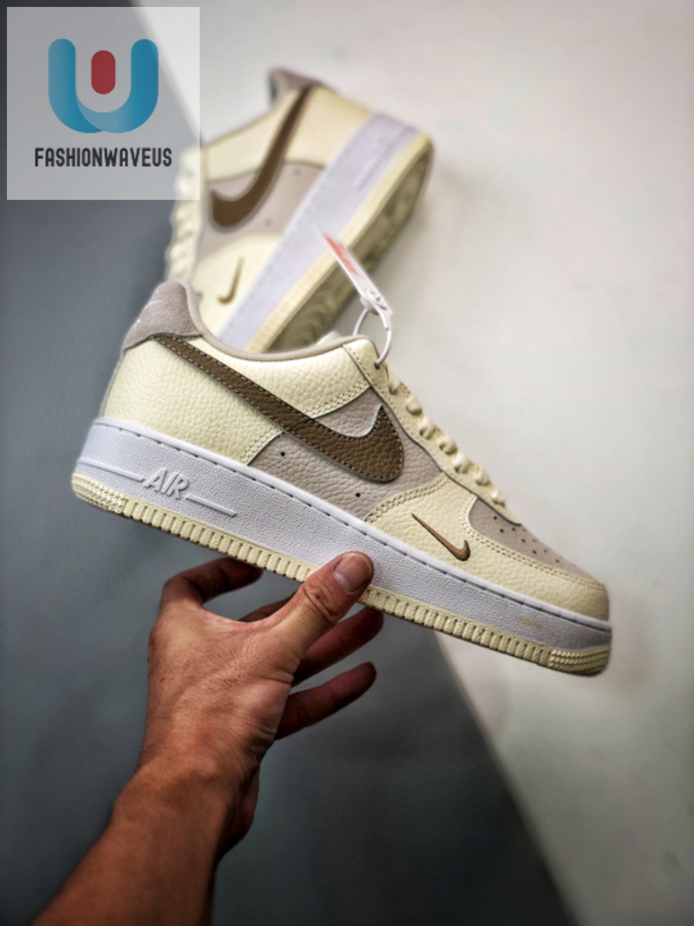 Nike Air Force 1 Low Fossil Grey Fb8483100 