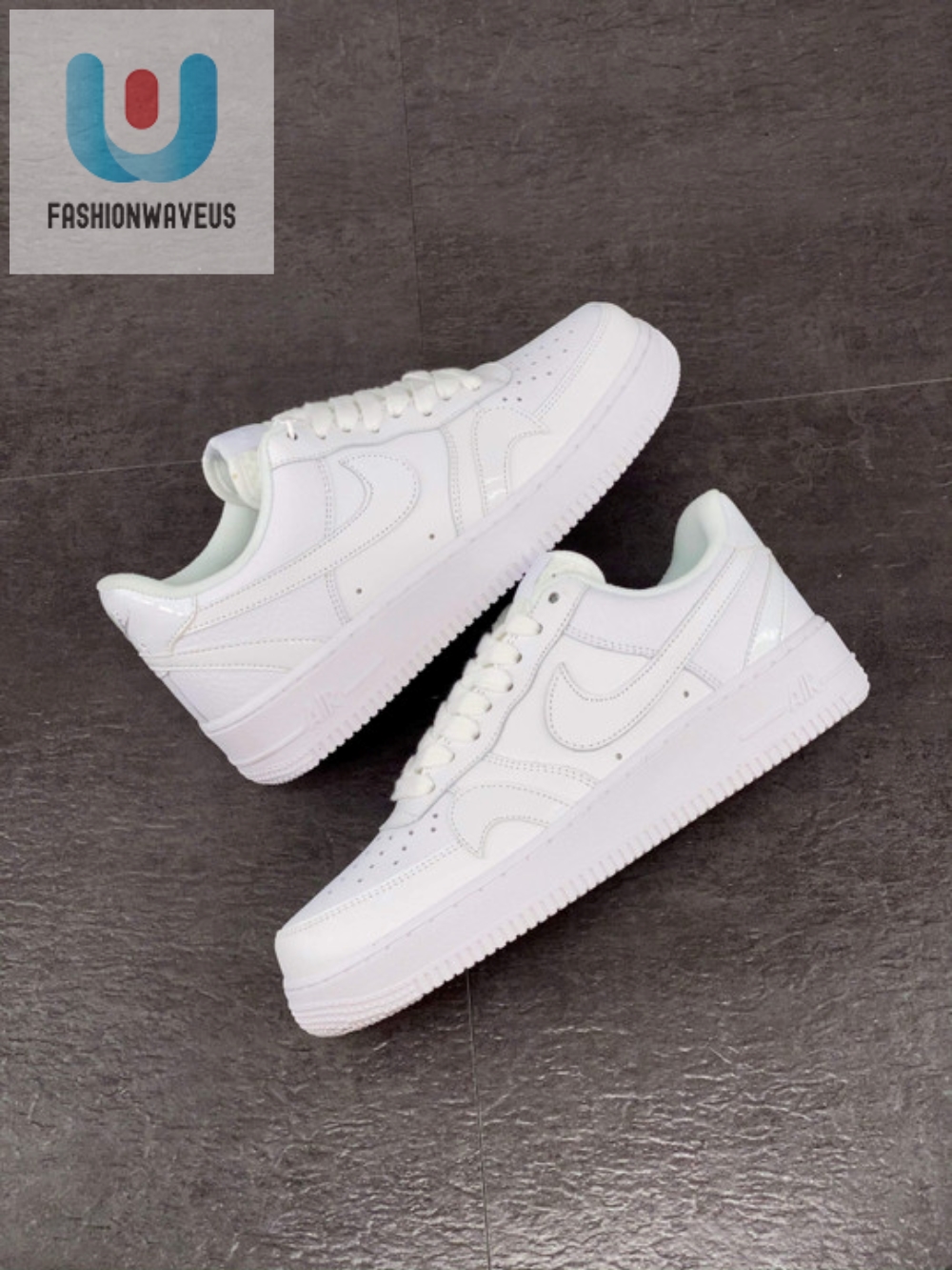 Nike Air Force 1 Low White On White 