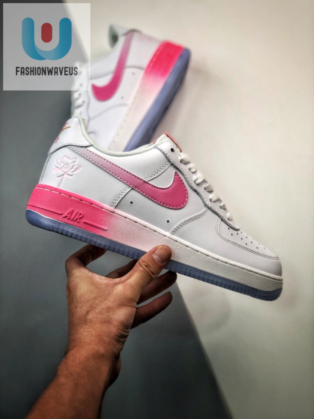 Nike Air Force 1 Low San Francisco Chinatown White Pink Fd0778100 