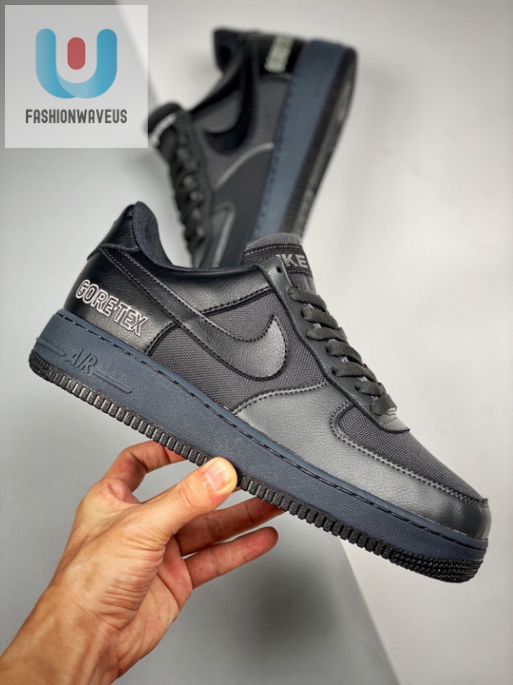 Nike Air Force 1 Goretex Anthraciteblackbarely Grey 