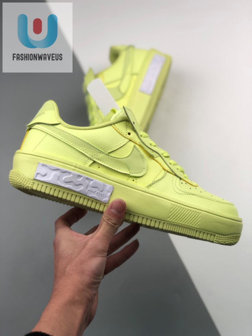 Nike Air Force 1 Fontanka Yellow Strikelight Lemon Twist 