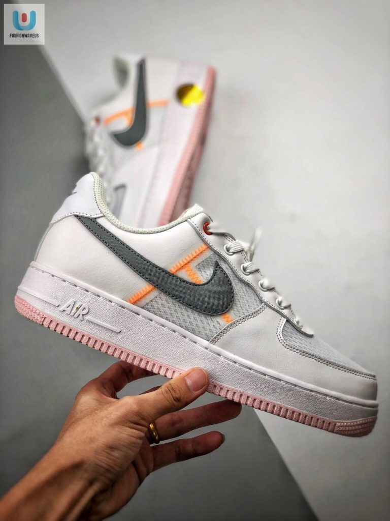 Nike Air Force 1 07 Lv8 White Crimson Ci0060101 fashionwaveus 1