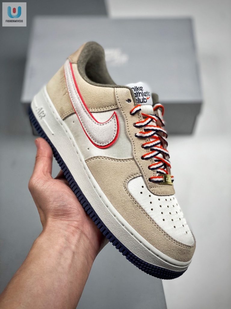 Nike Air Force 1 Athletic Club Khaki Orange Dq5079111 fashionwaveus 1