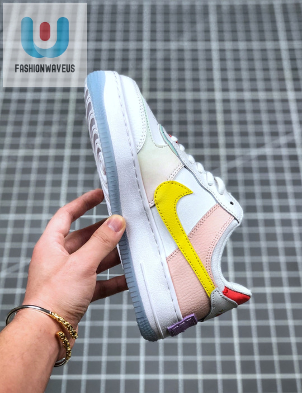 Nike Air Force 1 Shadow White Multicolor 