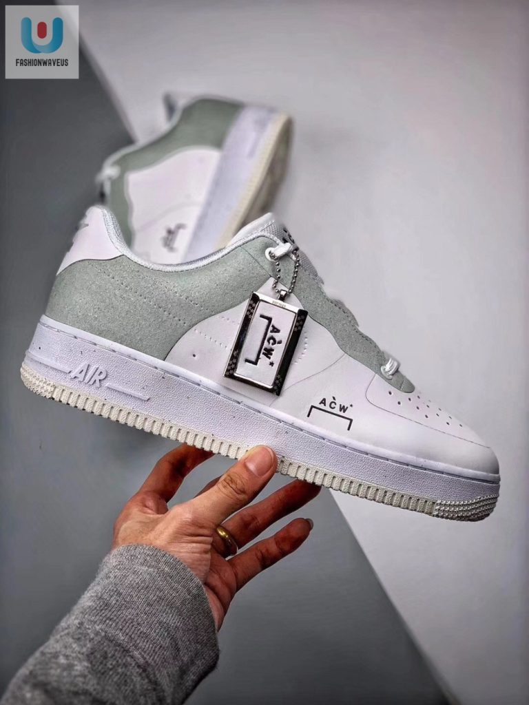 Acoldwall X Nike Air Force 1 Low Whitelight Greyblack fashionwaveus 1