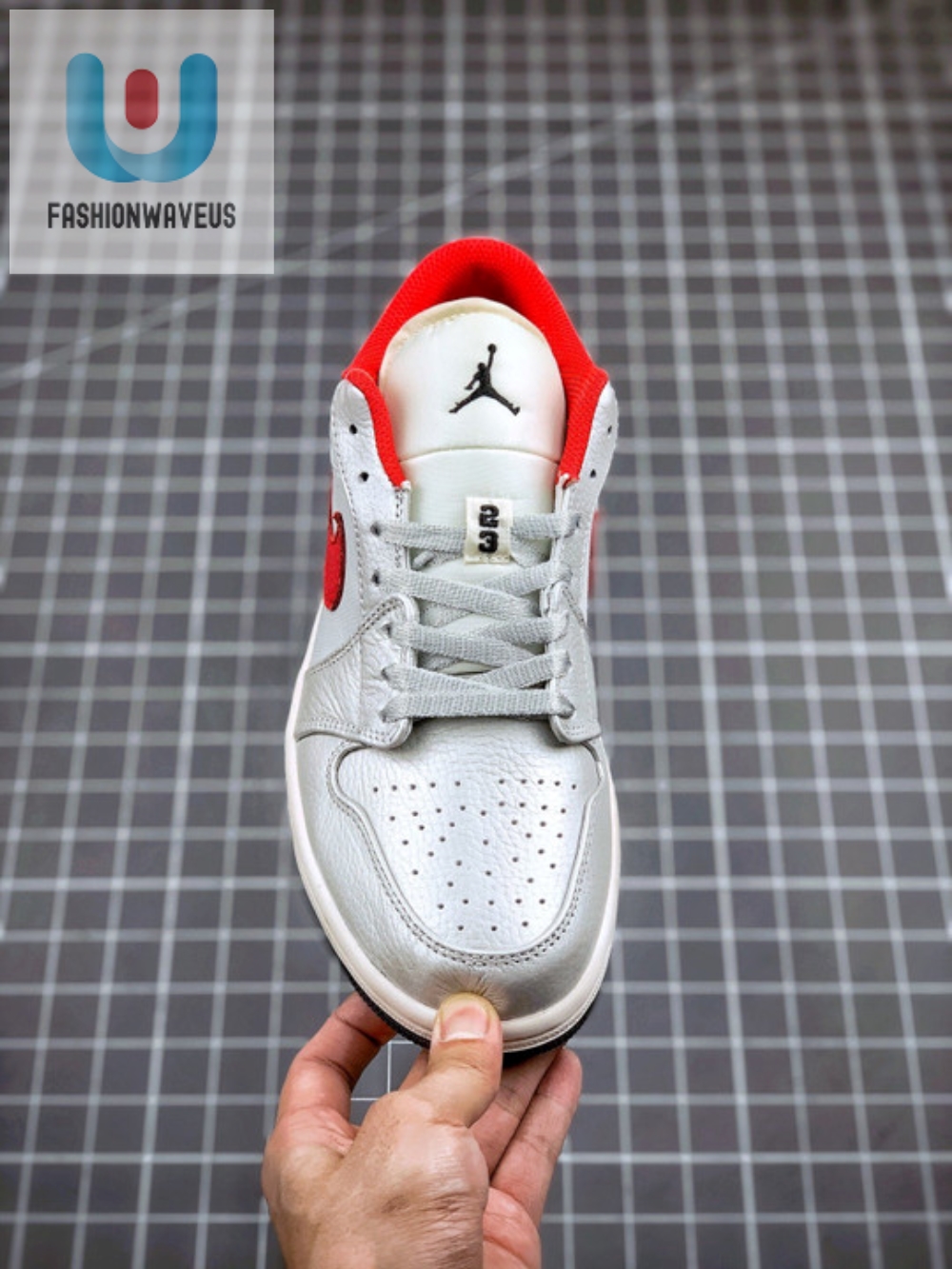 Air Jordan 1 Low White Red Da4668001 