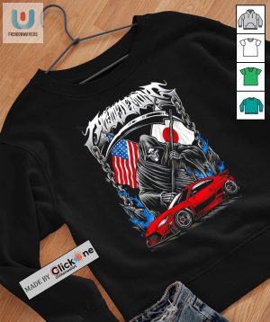 Toyota Gr86 Grim Reaper American Flag And Japanese Flag Shirt fashionwaveus 1 2