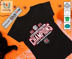 South Carolina Gamecocks 2024 Sec Womens Basketball Champions Shirt fashionwaveus 1 3