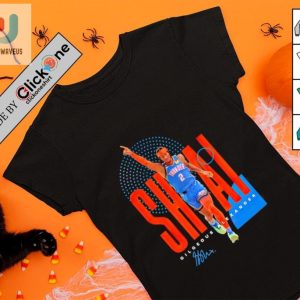 Oklahoma City Thunder Shai Gilgeousalexander Signature Shirt fashionwaveus 1 3