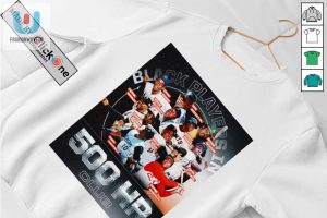 Mlb Black Players In 500 Hr Club Shirt fashionwaveus 1 2