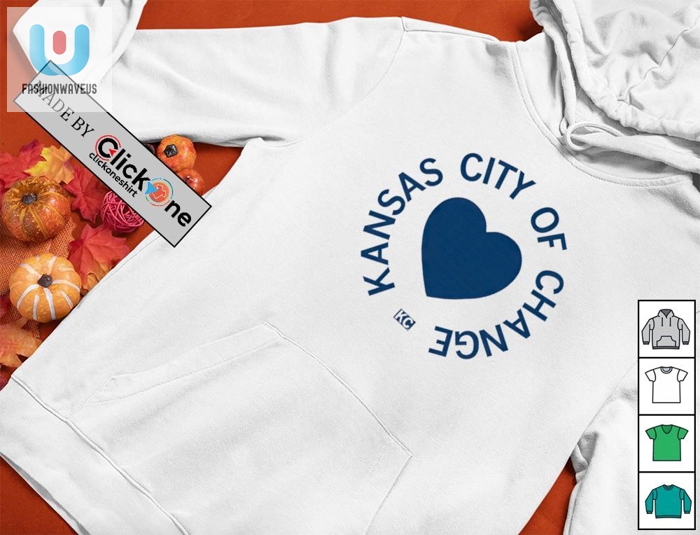 Kansas City Of Change Heart Shirt 