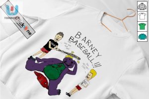 Barney Baseball King Of The Hill Shirt fashionwaveus 1 2