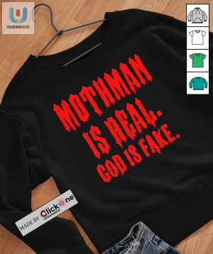 Mothman Is Real Con Is Face Vintage Shirt fashionwaveus 1 2