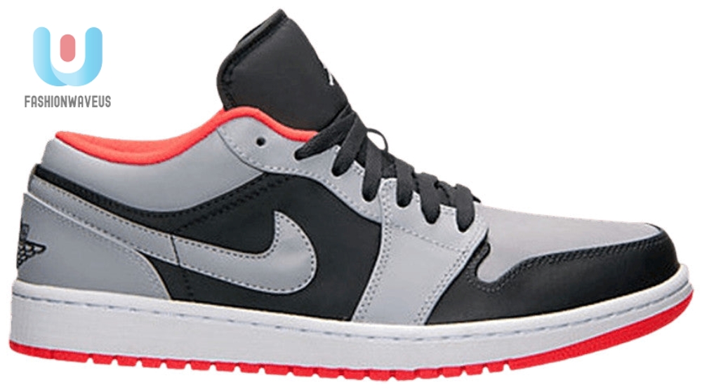 Air Jordan 1 Low Wolf Grey Infrared 553558022 Mattress Sneaker Store 