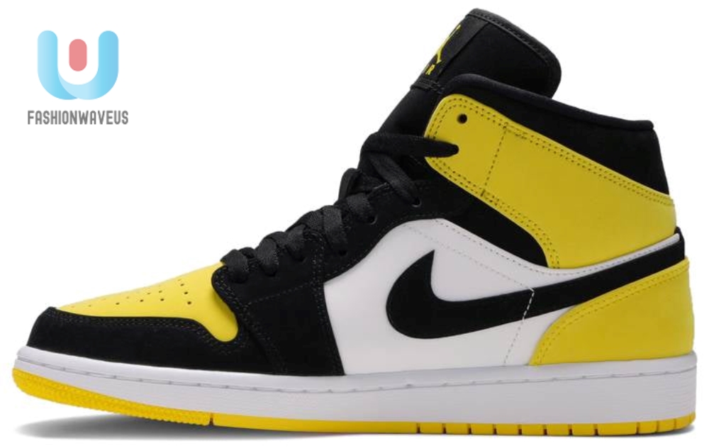 Air Jordan 1 Mid Se Yellow Toe 852542071 Mattress Sneaker Store 
