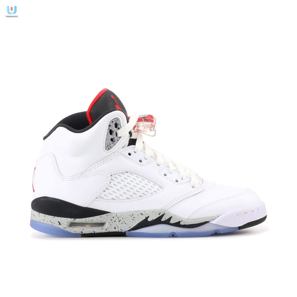 Air Jordan 5 Retro Gs White Cement 440888104 Mattress Sneaker Store 
