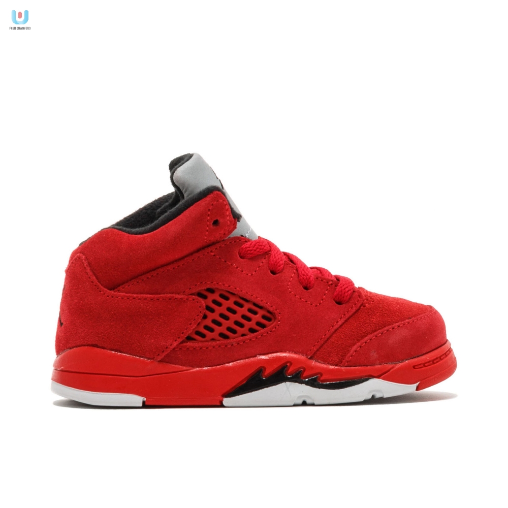 Air Jordan 5 Retro Td Red Suede 440890602 Mattress Sneaker Store 