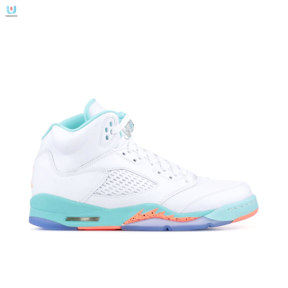 Air Jordan 5 Retro Gs Light Aqua 440892100 Mattress Sneaker Store 
