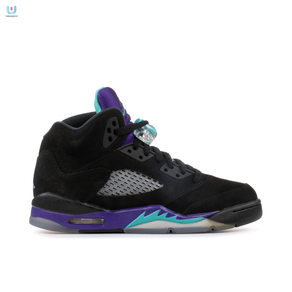 Air Jordan 5 Retro Gs Black Grape 440888007 Mattress Sneaker Store 