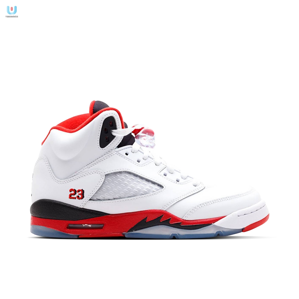 Air Jordan 5 Retro Fire Red Black Tongue Gs 2013 440888120 Mattress Sneaker Store 