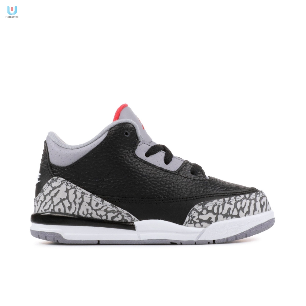 Air Jordan 3 Retro Og Td 2018 Black Cement 832033021 Mattress Sneaker Store 