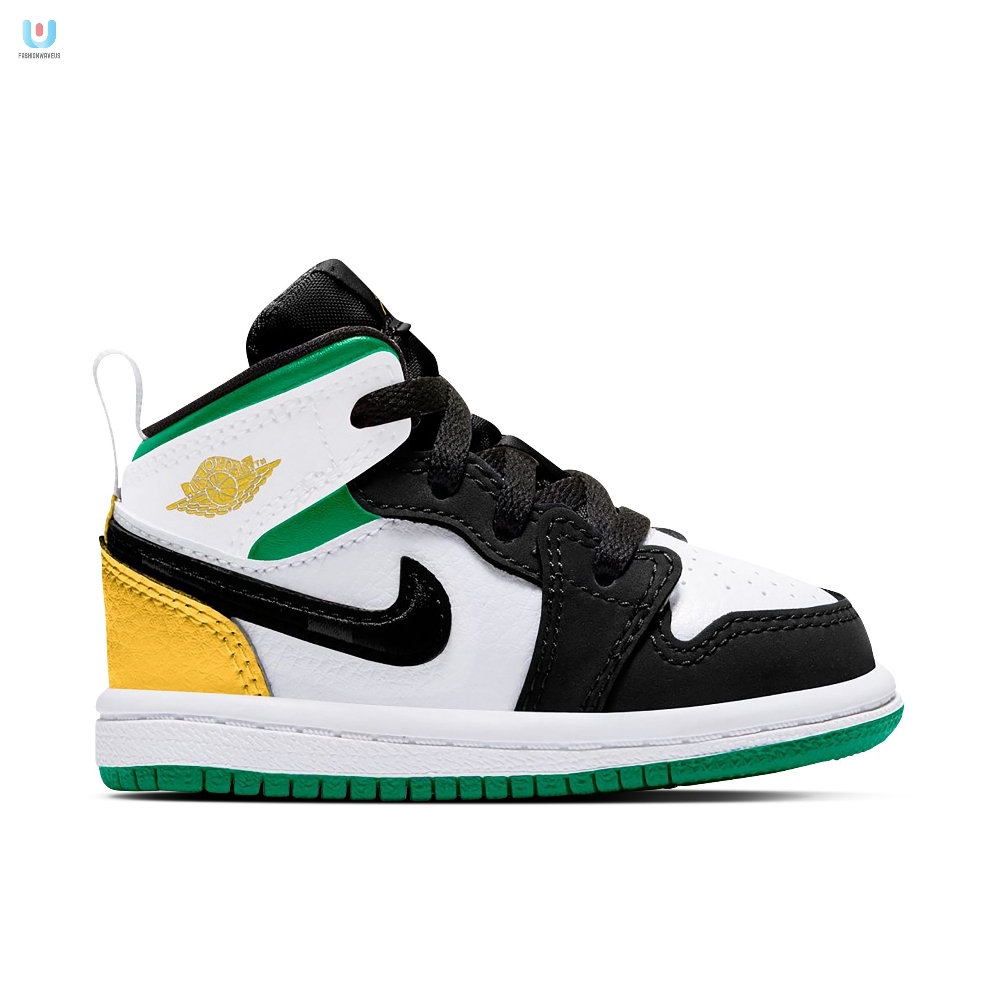 Air Jordan 1 Mid Se White Laser Orange Lucky Green Td Bq6933101 Mattress Sneaker Store 