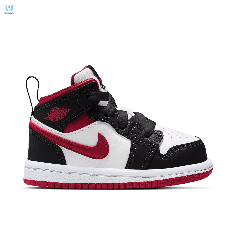 Air Jordan 1 Mid Black White Gym Red Td 640735122 Mattress Sneaker Store 