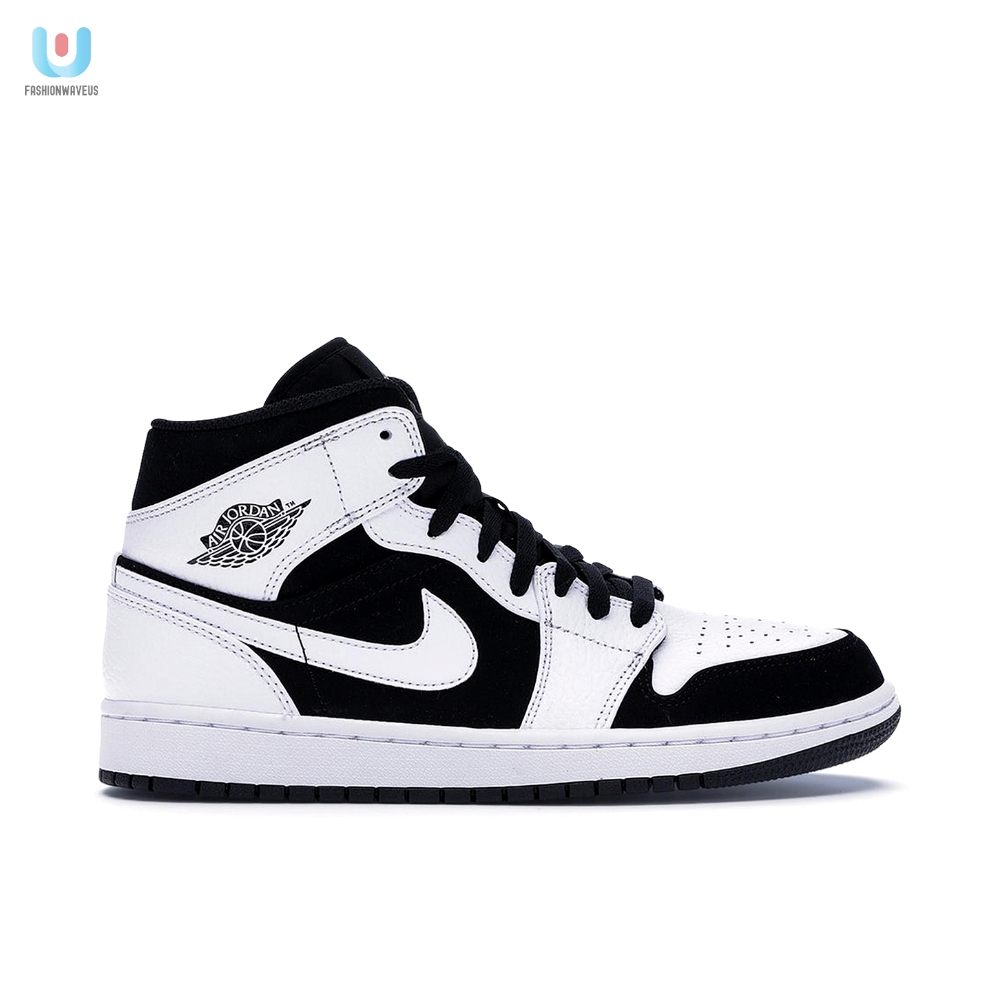 Air Jordan 1 Mid White Black 554724113 Mattress Sneaker Store 
