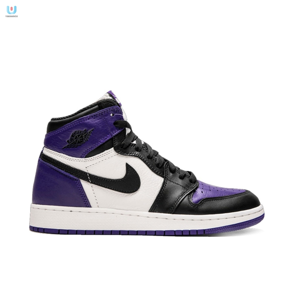 Air Jordan 1 Retro High Og Gs Court Purple 575441501 Mattress Sneaker Store 
