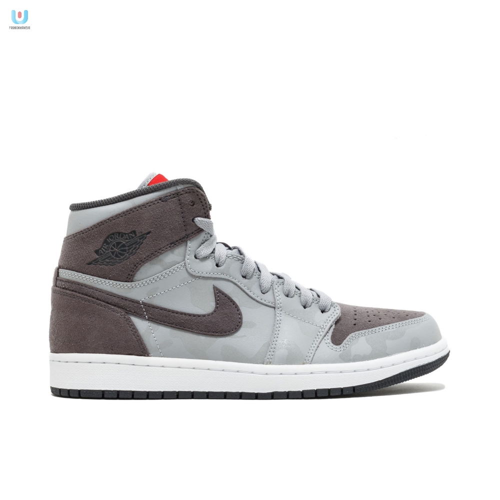 Air Jordan 1 Retro High Premium Grey Camo Aa3993027 Mattress Sneaker Store 