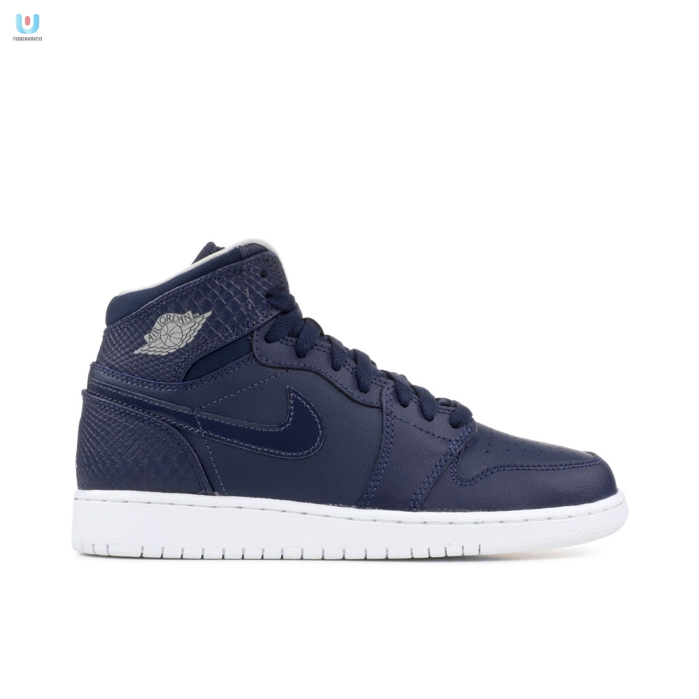 Air Jordan 1 Retro High Gs Blue 705300405 Mattress Sneaker Store 