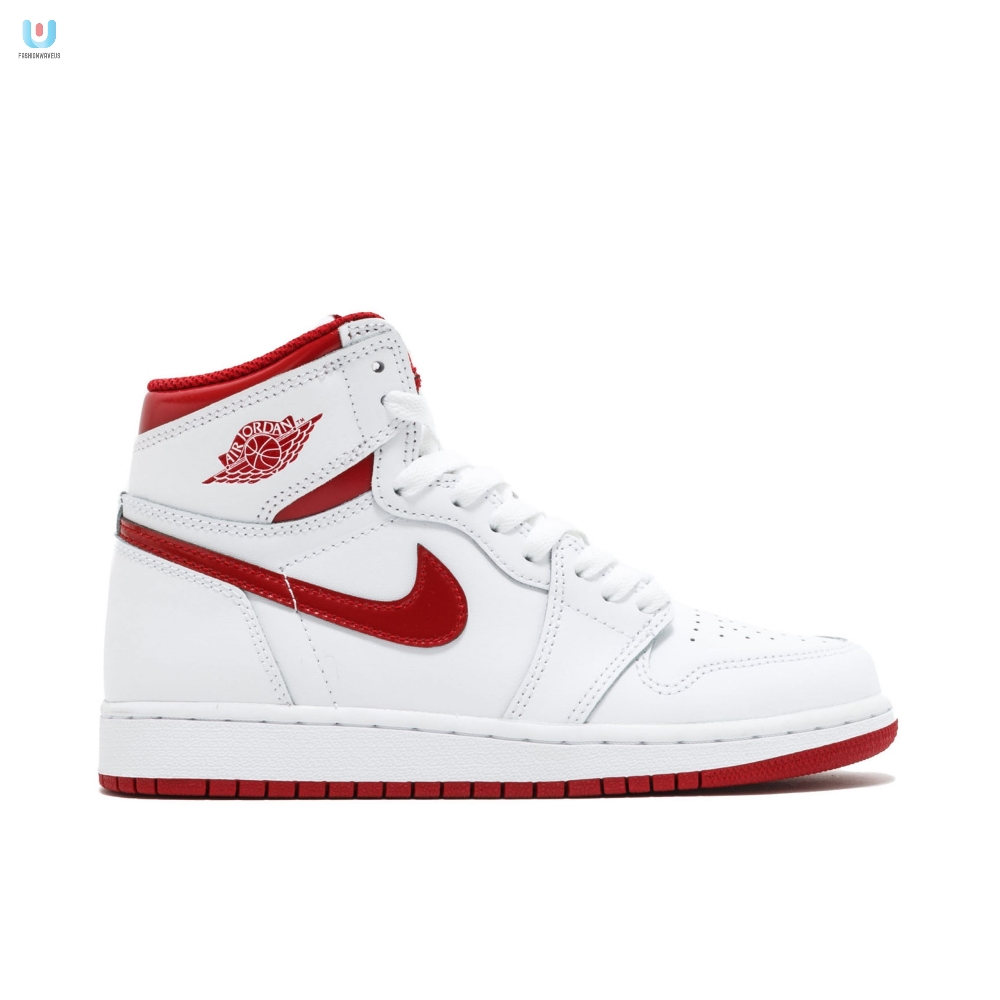 Air Jordan 1 Retro High Og Gs Metallic Red 575441103 Mattress Sneaker Store 