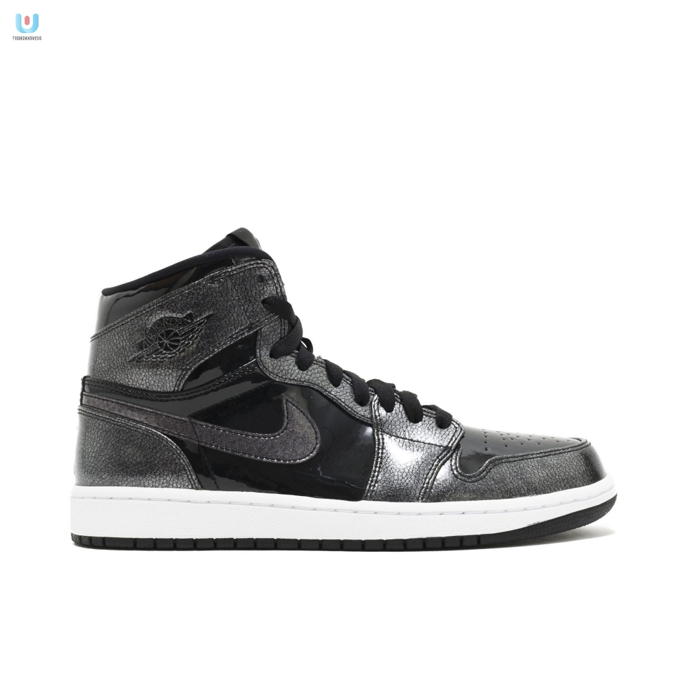 Air Jordan 1 Retro High Black Patent 332550017 Mattress Sneaker Store 