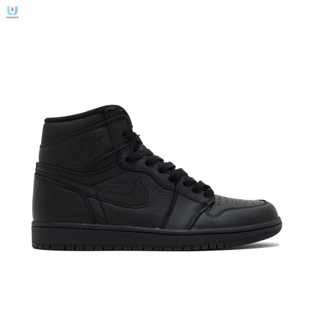 Air Jordan 1 Retro High Og Triple Black 555088022 Mattress Sneaker Store 